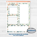 Spring Floral Kit | 7x9 Erin Condren Life Planner Monthly & Dashboard Stickers | Garden Oasis | KIT-518-N