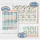 Spring Floral Kit | Laurel Denise Nancy Large & Anne Large Planner Kit Stickers | Garden Oasis | KIT-518-V