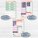 Bright Florals | Hobonichi Cousin Weekly & Daily Planner Kit Stickers | Bitty Blooms | KIT-519-E