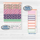 Bright Florals | A5 Daily Duo Planner Kit Stickers | Bitty Blooms | KIT-519-J