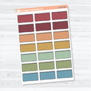 Large Torn Notebook Journaling Labels | Planner Stickers | C-476