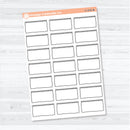 Large Torn Notebook Journaling Labels | Planner Stickers | C-476