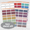 Large Torn Notebook Journaling Labels | Planner Stickers | C-476