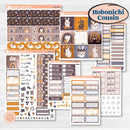 Playful Easter Bunnies | Hobonichi Cousin Weekly & Daily Planner Kit Stickers | Bunny Hop | KIT-520-E