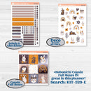 Playful Easter Bunnies | Erin Condren Weekly Dashboard Planner Kit Stickers | Bunny Hop | KIT-520-G