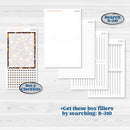 Playful Easter Bunnies | 7x9 Erin Condren Daily Duo Planner Kit Stickers | Bunny Hop | KIT-520-K