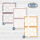 Playful Easter Bunnies | 7x9 Erin Condren Daily Duo Planner Kit Stickers | Bunny Hop | KIT-520-K