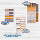 Playful Easter Bunnies | 7x9 Plum Daily Planner Kit Stickers | Bunny Hop | KIT-520-L