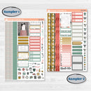 Rainy Day | Weekly Sticker Kit for Vertical Planners like Erin Condren | Stellas Umbrella | KIT-521-A