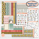Rainy Day | Weekly Add-On Planner Kit Stickers | Stellas Umbrella | KIT-521-B