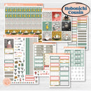 Rainy Day | Hobonichi Cousin Weekly & Daily Planner Kit Stickers | Stellas Umbrella | KIT-521-E