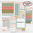 Rainy Day | A5 Daily Duo Planner Kit Stickers | Stellas Umbrella | KIT-521-J