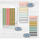 Rainy Day | 7x9 Plum Daily Planner Kit Stickers | Stellas Umbrella | KIT-521-L