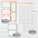 Rainy Day | 7x9 Plum Daily Planner Kit Stickers | Stellas Umbrella | KIT-521-L