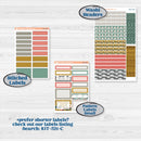 Rainy Day | 7x9 Plum Daily Planner Kit Stickers | Stellas Umbrella | KIT-521-L