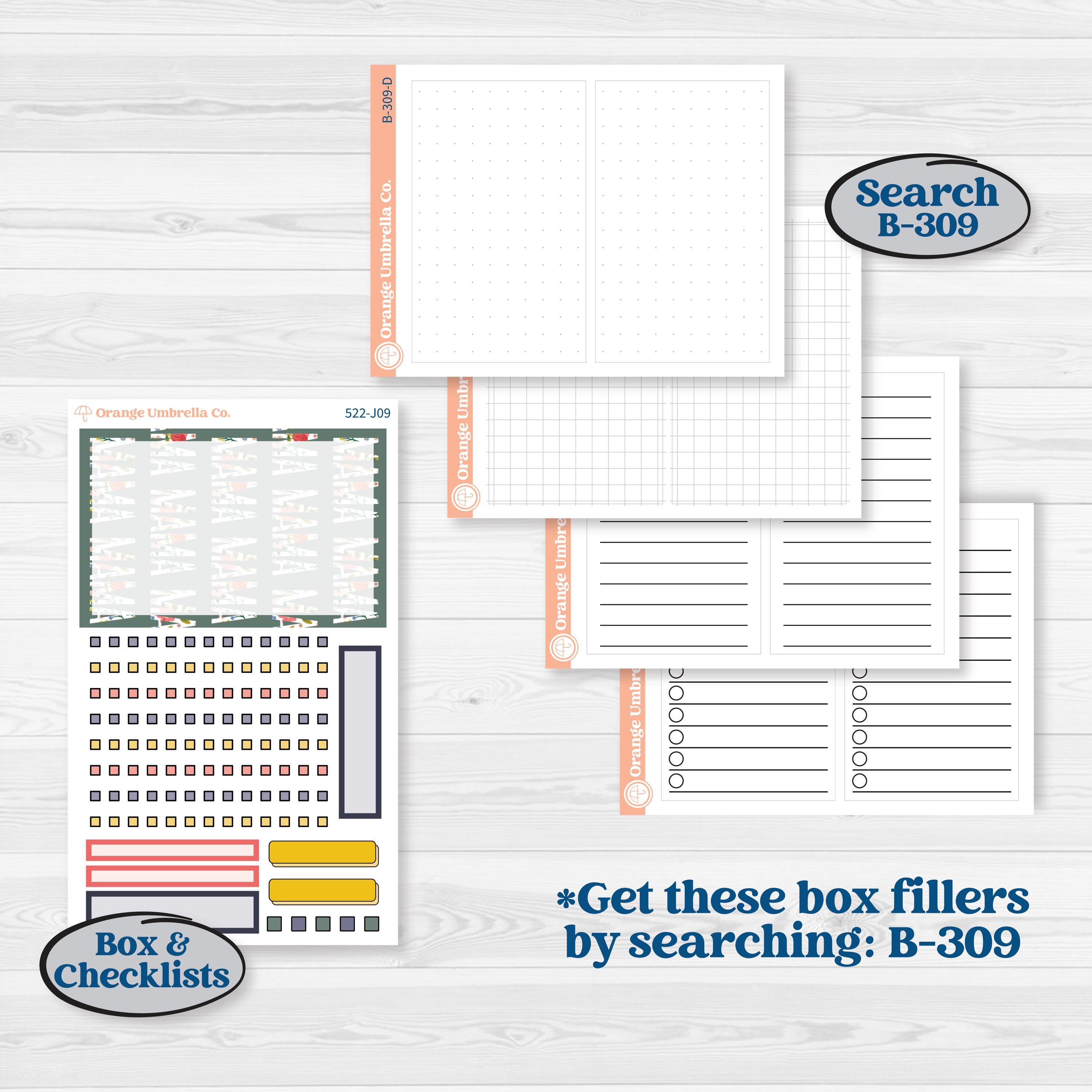 Mother’s Day | A5 Daily Duo Planner Kit Stickers | Best Mom | KIT-522-J