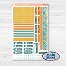 Summer Road Trip | Erin Condren Weekly Dashboard Planner Kit Stickers | Road Less Traveled | KIT-524-G