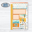 Summer Road Trip | Plum Vertical Priorities 7x9 Planner Kit Stickers | Road Less Traveled | KIT-524-H