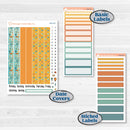 Summer Road Trip | 7x9 Plum Daily Planner Kit Stickers | Road Less Traveled | KIT-524-L