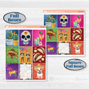 Cinco De Mayo Kit | Weekly Sticker Kit for Vertical Planners like Erin Condren | Señor Chili | KIT-526-A