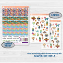 Cinco De Mayo Kit | Hobonichi Cousin Weekly & Daily Planner Kit Stickers | Señor Chili | KIT-526-E