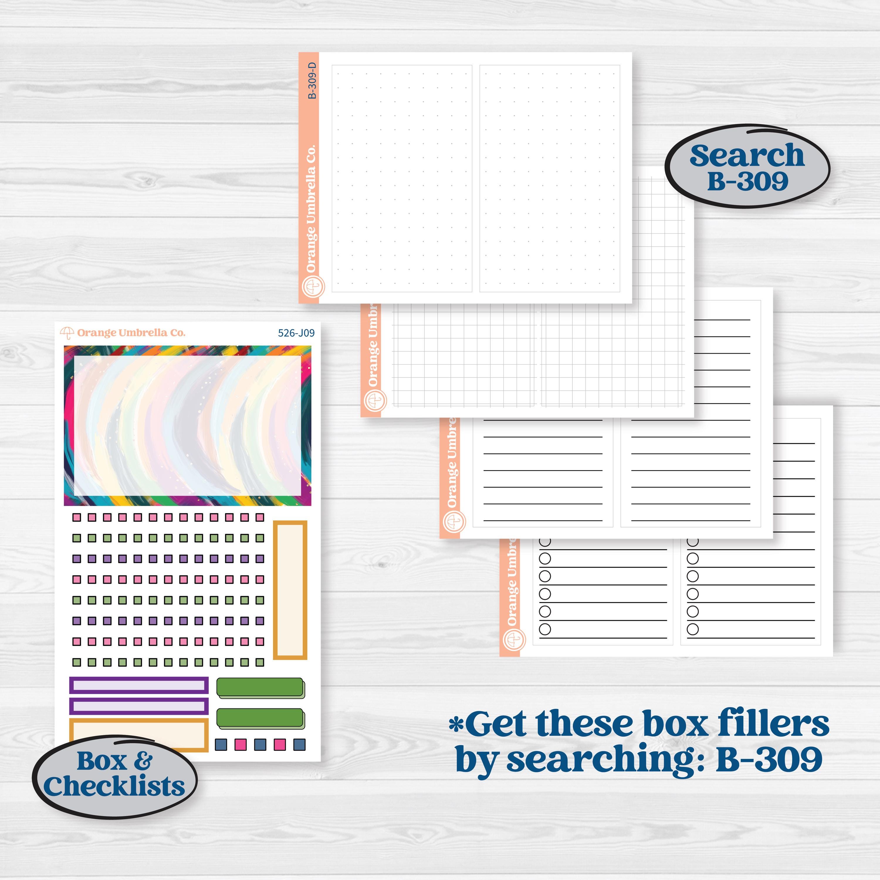 Cinco De Mayo Kit | A5 Daily Duo Planner Kit Stickers | Señor Chili | KIT-526-J