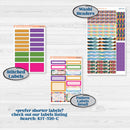 Cinco De Mayo Kit | 7x9 Plum Daily Planner Kit Stickers | Señor Chili | KIT-526-L