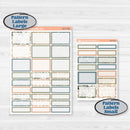 Neutral Botanical | Weekly Add-On Labels Planner Kit Stickers | Sage | KIT-527-C