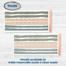 Neutral Botanical | Journaling or Scrapbooking Kit | Creative Junk Journal Planner Stickers | Sage | KIT-527-D