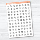 May Holiday & Spring Icons | Planner Stickers | I-041