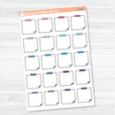 Doodled Sticky Note Planner Labels | Functional Planner Stickers | L-544