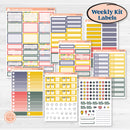 Mother’s Day | Weekly Add-On Labels Planner Kit Stickers | Best Mom | KIT-522-C