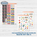 Mother’s Day | Journaling or Scrapbooking Kit | Creative Junk Journal Planner Stickers | Best Mom | KIT-522-D