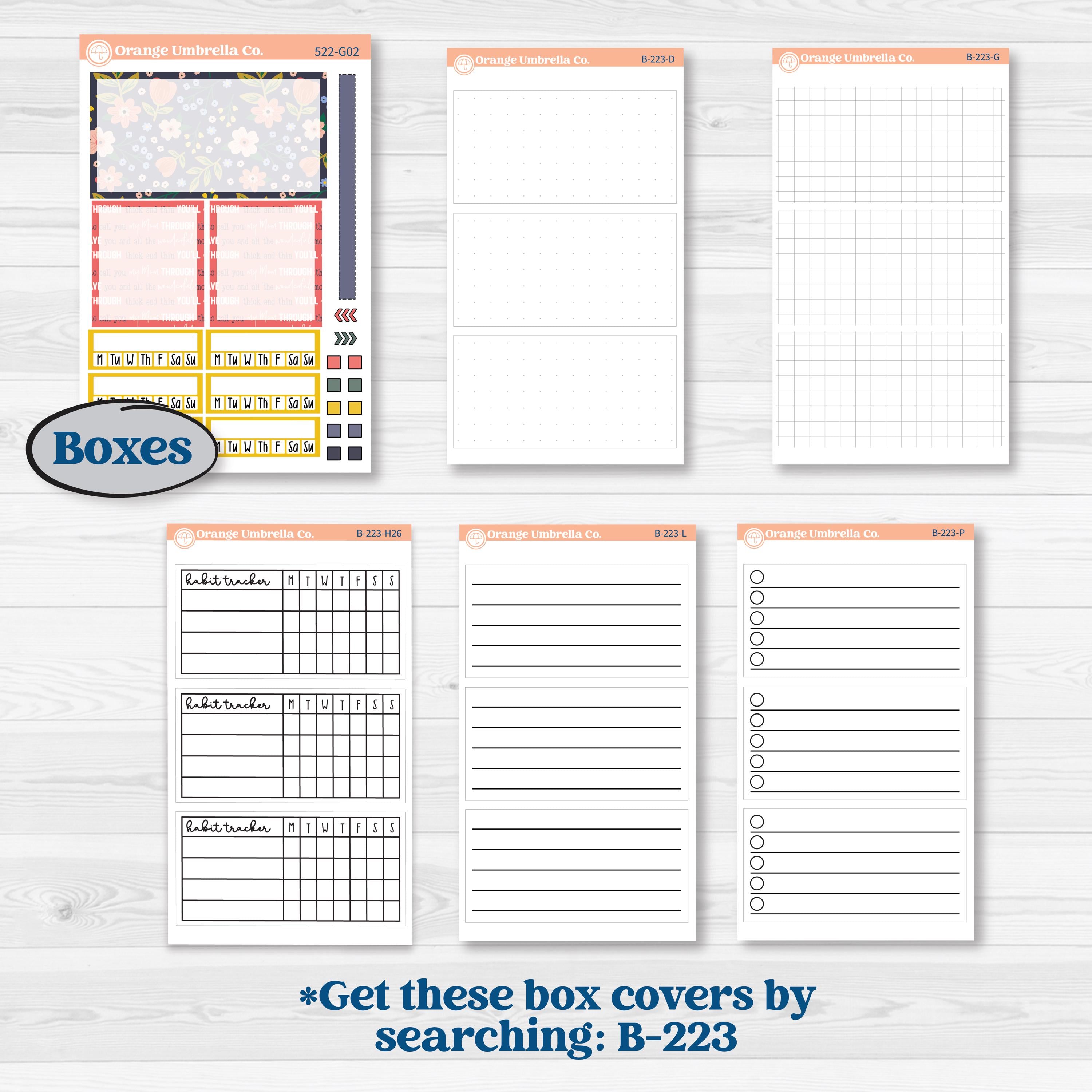 Mother’s Day | Erin Condren Weekly Dashboard Planner Kit Stickers | Best Mom | KIT-522-G