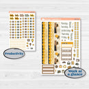 Honeybee Garden | A5 Daily Duo Planner Kit Stickers | Bumble | KIT-523-J