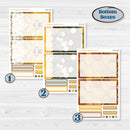 Honeybee Garden | A5 Daily Duo Planner Kit Stickers | Bumble | KIT-523-J