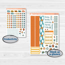 Summer Road Trip | A5 Daily Duo Planner Kit Stickers | Road Less Traveled | KIT-524-J