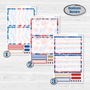 Memorial Day Kit | A5 Daily Duo Planner Kit Stickers | Arlington | KIT-525-J