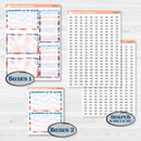 Memorial Day Kit | 7x9 Plum Daily Planner Kit Stickers | Arlington | KIT-525-L