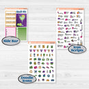 Cinco De Mayo Kit | Weekly Add-On Planner Kit Stickers | Señor Chili | KIT-526-B