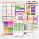 Cinco De Mayo Kit | Weekly Add-On Labels Planner Kit Stickers | Señor Chili | KIT-526-C