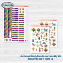 Cinco De Mayo Kit | Journaling or Scrapbooking Kit | Creative Junk Journal Planner Stickers | Señor Chili | KIT-526-D