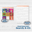Cinco De Mayo Kit | Hobonichi Cousin Weekly & Daily Planner Kit Stickers | Señor Chili | KIT-526-E