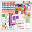 Cinco De Mayo Kit | Hobonichi Cousin Weekly & Daily Planner Kit Stickers | Señor Chili | KIT-526-E