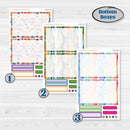 Cinco De Mayo Kit | A5 Daily Duo Planner Kit Stickers | Señor Chili | KIT-526-J