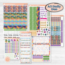 Cinco De Mayo Kit | A5 Daily Duo Planner Kit Stickers | Señor Chili | KIT-526-J