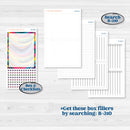 Cinco De Mayo Kit | 7x9 Erin Condren Daily Duo Planner Kit Stickers | Señor Chili | KIT-526-K