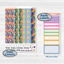 Cinco De Mayo Kit | 7x9 Erin Condren Daily Duo Planner Kit Stickers | Señor Chili | KIT-526-K