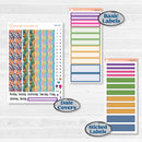 Cinco De Mayo Kit | 7x9 Plum Daily Planner Kit Stickers | Señor Chili | KIT-526-L