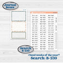 Neutral Botanical | Journaling or Scrapbooking Kit | Creative Junk Journal Planner Stickers | Sage | KIT-527-D